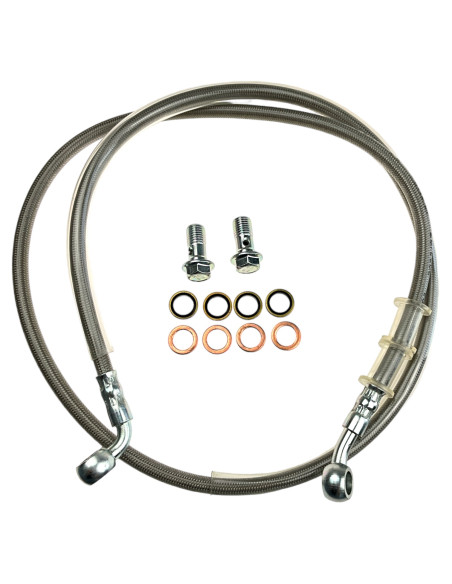 Przewód hamulcowy przód pitbike MRF MRF26-80-011 Zaciski - pompy - przewody - 2