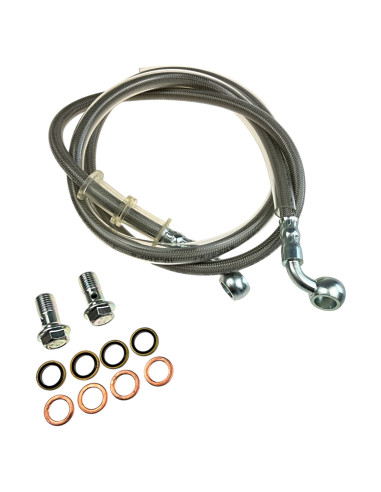 Przewód hamulcowy przód pitbike MRF MRF26-80-011 Zaciski - pompy - przewody - 3