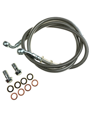 Przewód hamulcowy przód pitbike MRF MRF26-80-011 Zaciski - pompy - przewody - 4