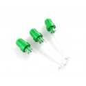 Zaworek / odpowietrznik korka paliwa 3szt. zielone pitbike MRF MRF52-88-020 Zbiorniki - 1