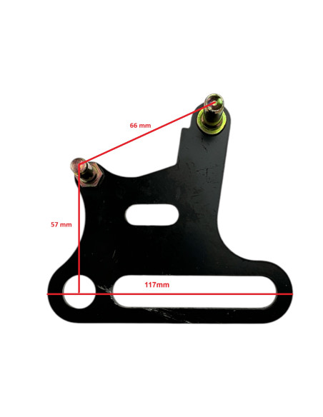 Adapter tylnego hamulca pitbike MRF MRF26-80-030 Zaciski - pompy - przewody - 3