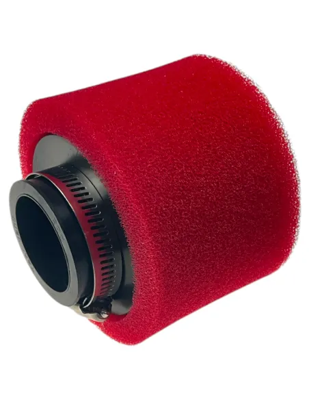 Filtr powietrza 38mm prosty czerwony pitbike MRF MRF54-00-019 Filtry powietrza MRF - 1