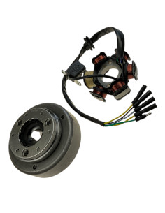 Stator i magneto pitbike 140 z rozrusznikiem MRF MRF140R-07-4 Statory i magneta - 1