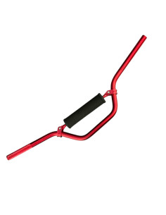 Kierownica aluminiowa 22 mm czerwona pitbike MRF