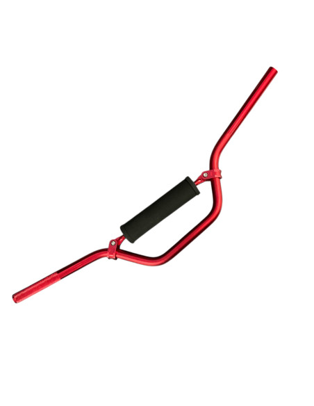 Kierownica aluminiowa 22 mm czerwona pitbike MRF