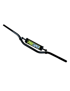 Kierownica aluminiowa niska czarna pitbike MRF