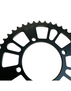 Zębatka tył 43 zębów 420 mod2 czarna pitbike MRF MRF28-76-009BKM Zębatki - 1 2
