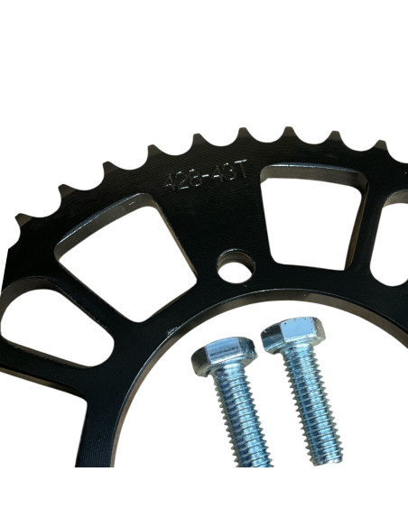 Zębatka tył 43 zębów 428 mod2 pitbike MRF MRF28-76-010M Zębatki - 2