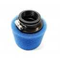Filtr powietrza 38mm prosty niebieski pitbike MRF MRF54-00-008 Filtry powietrza MRF - 2