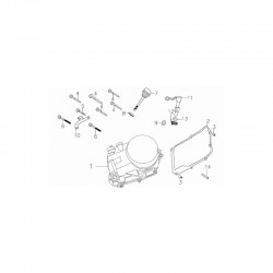 Wałek wysprzęglika pitbike 140 MRF MRF140-07-11 Części silnika MRF 140 - 2 2