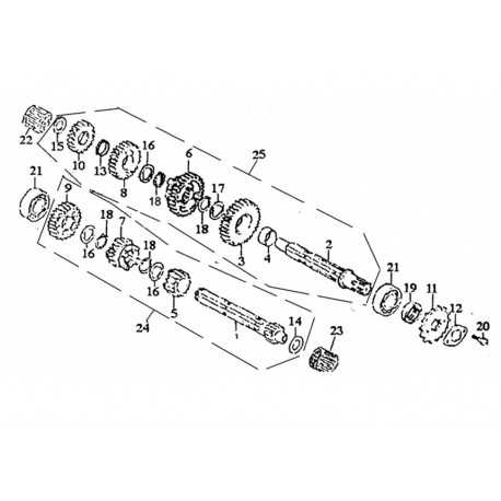 Uszczelniacz wałka zdawczego pitbike 120 MRF MRF120-11-19 Części silnika MRF 120 - 2
