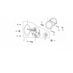 O-ring statora pitbike 120/140 MRF MRF140-08-7 Części silnika MRF 140 - 1 2