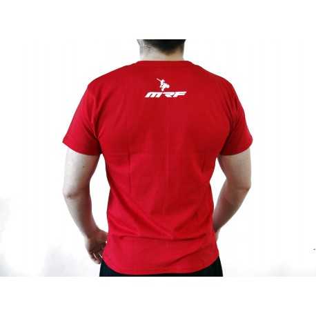 T-shirt czerwony PITBIKE MRF MRF17-63-028 ODZIEŻ CODZIENNA - 2