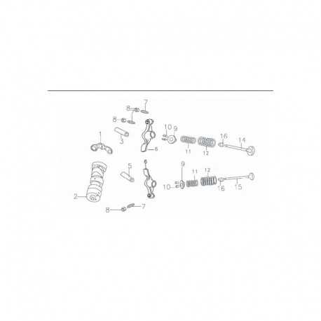 Zamki z talerzykami zaworowymi komplet pitbike 140 MRF MRF140-03-9/10 Części silnika MRF 140 - 2