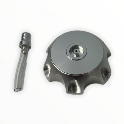 Korek zbiornika paliwa + odpowietrznik (srebrny) pitbike MRF MRF52-88-004 Zbiorniki - 1