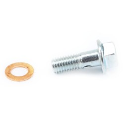 Śruba przewodu smarowania głowicy pitbike Z155 MRF Z150-01-11/12 Części silnika Z150 - 3 2