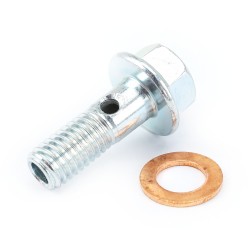 Śruba przewodu smarowania głowicy pitbike Z155 MRF Z150-01-11/12 Części silnika Z150 - 3