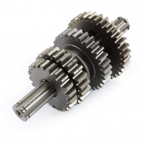 Wałek zdawczy - skrzynia biegów pitbike Z155 MRF Z150-08-12 Części silnika Z150 - 4