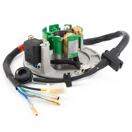 Stator dwucewkowy pitbike Z155 MRF Z150-10-3 Statory i magneta - 3