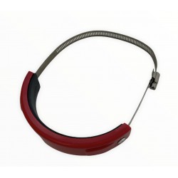 Osłona końcówki wydechu czerwona pitbike MRF MRF27-89-006 Obejmy - 1 2