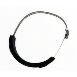 Osłona końcówki wydechu czarna pitbike MRF MRF27-89-007 Obejmy - 1 2