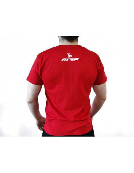 T-shirt czerwony PITBIKE MRF MRF17-63-028 ODZIEŻ CODZIENNA - 4