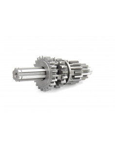 Wałek główny skrzyni biegów z rozrusznikiem pitbike 140 MRF MRF140R-13-1 Części silnika MRF 140 - 1 2