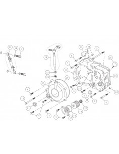 Uszczelniacz wałka startera pitbike Daytona 86441 Części silnika Daytona - 1 2
