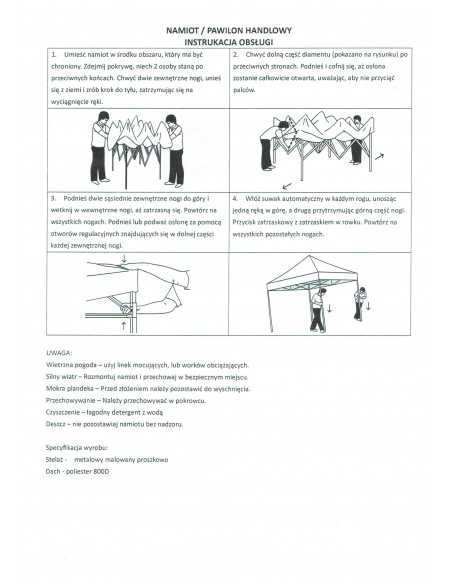 Namiot JustR NAM001 AKCESORIA - 7