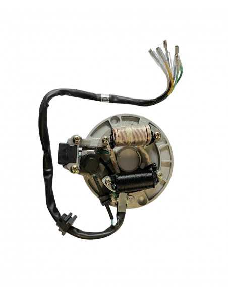 Stator 2 cewki pitbike 80/120 MRF MRF120-08-4 Statory i magneta - 1