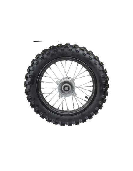 Koło 80/100-12 tylne komplet pitbike ER MRF MRF13-23-028 Części Pit Bike ER - 2