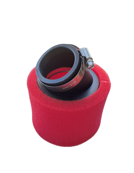 Filtr powietrza 45mm Czerwony pitbike MRF MRF54-00-027 Filtry powietrza MRF - 1