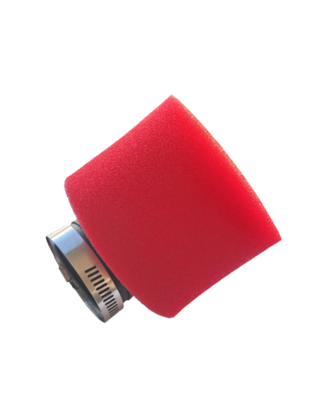 Filtr powietrza 45mm Czerwony pitbike MRF MRF54-00-027 Filtry powietrza MRF - 4