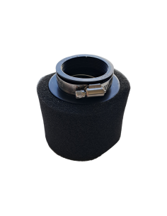 Filtr powietrza 45mm prosty czarny pitbike MRF MRF54-00-036 Filtry, kraniki, przewody - 1