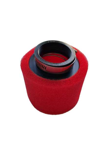 Filtr powietrza 45mm prosty czerwony pitbike MRF MRF54-00-029 Filtry, kraniki, przewody - 1
