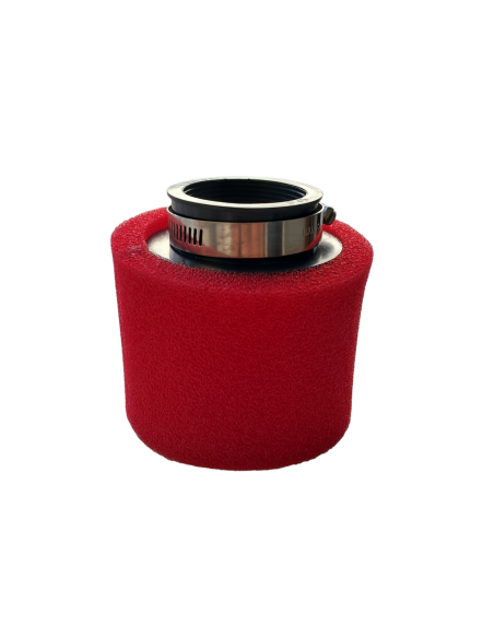 Filtr powietrza 45mm prosty czerwony pitbike MRF MRF54-00-029 Filtry, kraniki, przewody - 3