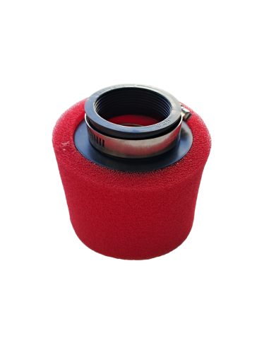Filtr powietrza 45mm prosty czerwony pitbike MRF MRF54-00-029 Filtry, kraniki, przewody - 4