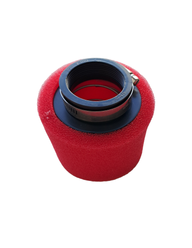 Filtr powietrza 45mm prosty czerwony pitbike MRF MRF54-00-029 Filtry, kraniki, przewody - 5