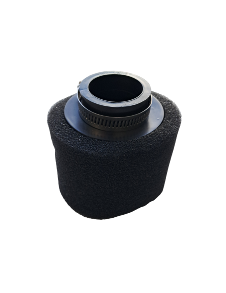 Filtr powietrza 38mm prosty czarny pitbike MRF MRF54-00-035 Filtry, kraniki, przewody - 1