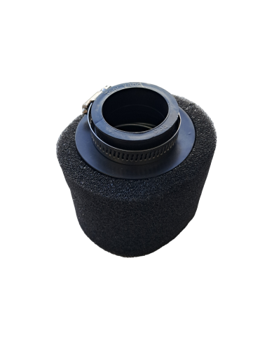 Filtr powietrza 38mm prosty czarny pitbike MRF MRF54-00-035 Filtry, kraniki, przewody - 3